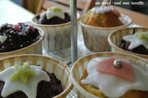 Cupcake citron-pavot et chocolat